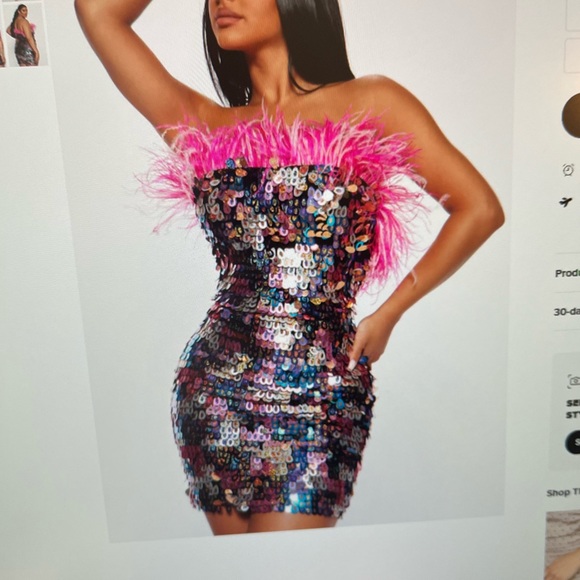 Sequin Dress - Picture 1 of 2